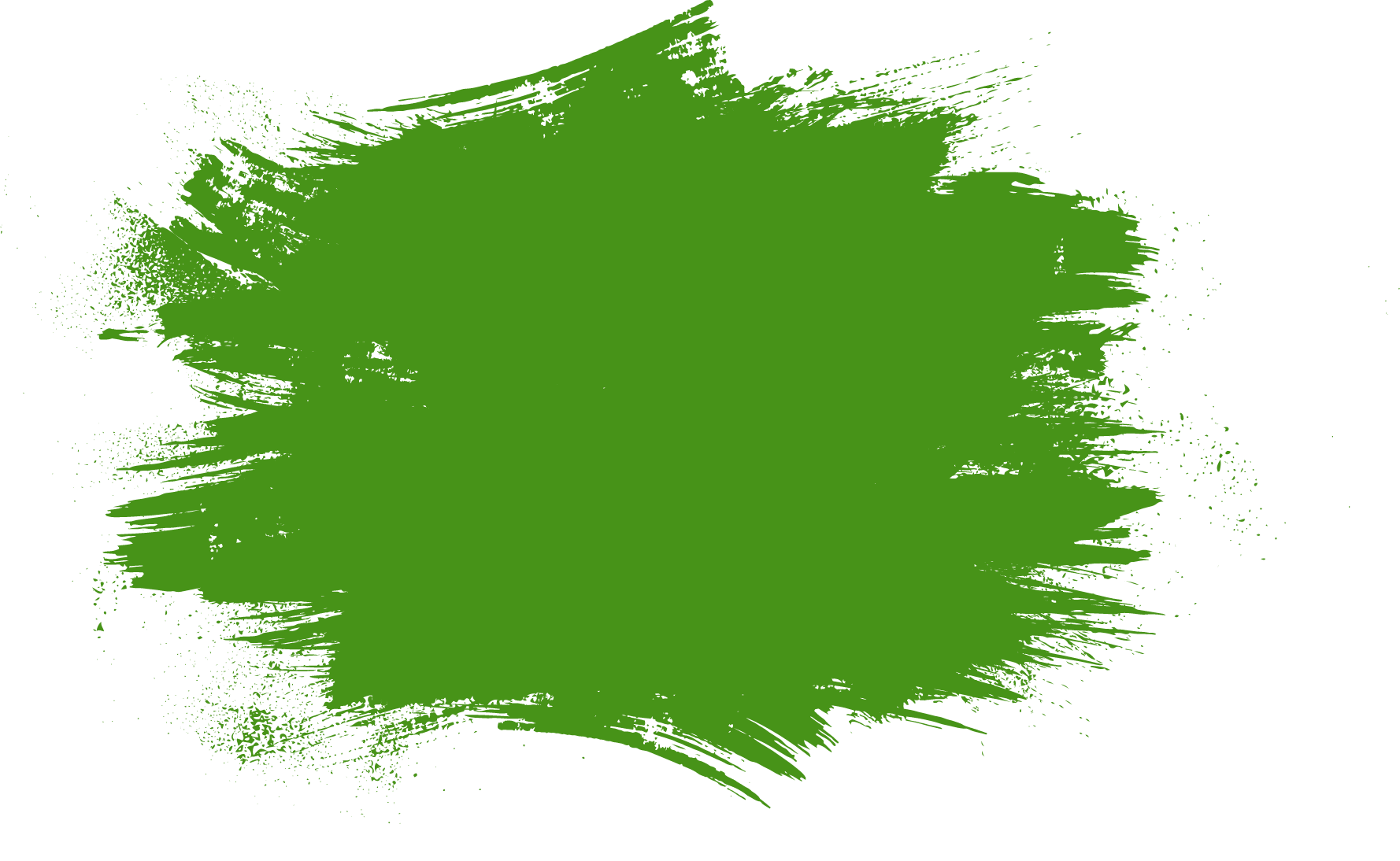 Mancha de color verde